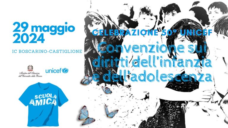All’IC Boscarino-Castiglione 29 maggio 2024 Giornata UNICEF