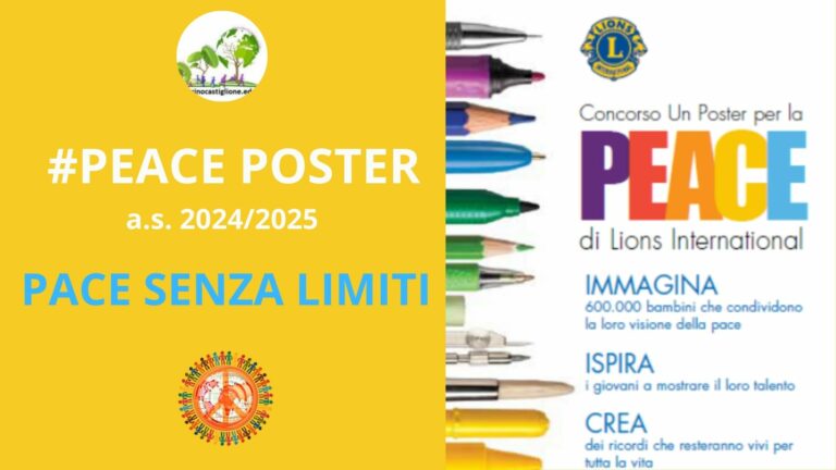 Peace Poster a.s. 2024/2025: “PACE SENZA LIMITI”