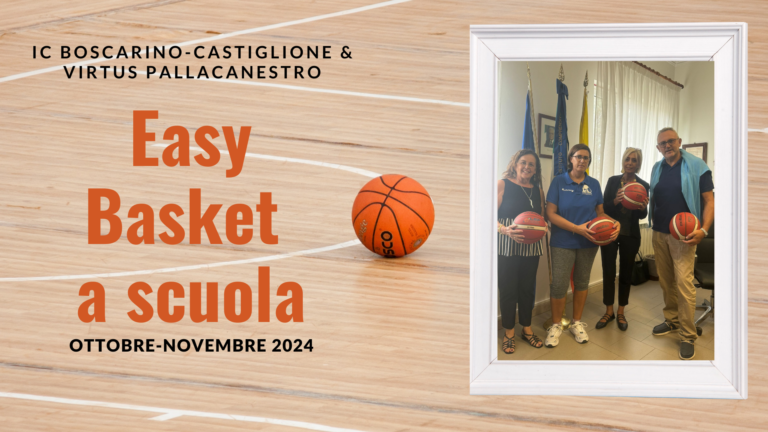 “EasyBasket a scuola”: al via il progetto nella scuola Primaria