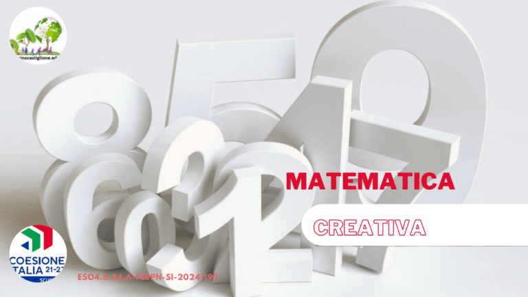 “MATEMATICA CREATIVA”_ Coesione PN 21-27 Scuola e Competenze