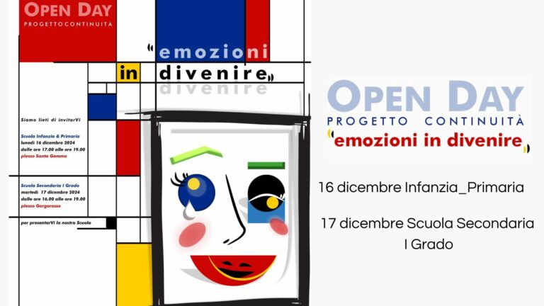 Open Day 16 e 17 dicembre 2024