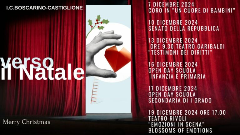 L’IC Boscarino-Castiglione “Verso il Natale” a.s. 2024/2025