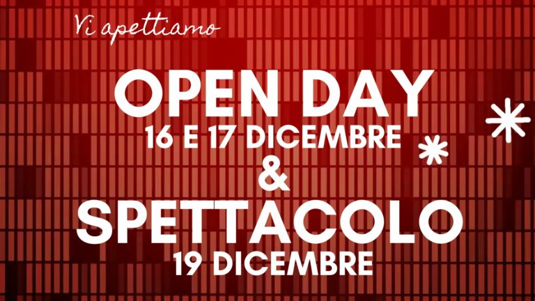 L’IC Boscarino-Castiglione invita all’Open day e allo Spettacolo di Natale