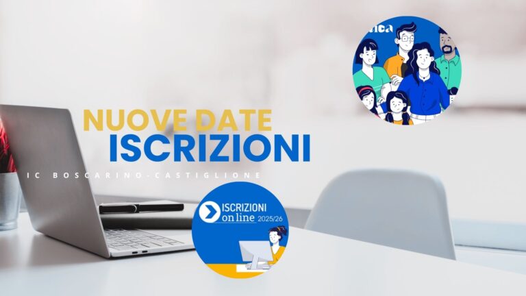 Iscrizione alunni a.s. 2025/2026 nuove date